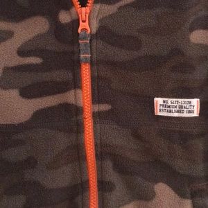 Carter's Shirts & Tops - Boys camo fleece, size 6 Carter's Shirts & Tops - Boys camo fleece, size 6